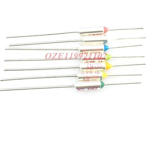 5PCS TF Thermal Fuse RY 10A 250V Temperature 73C 77C 85C 94C 99C 113C 115C 133C 139C 142C 152C 157C 169C 172C 184C 192C 216C