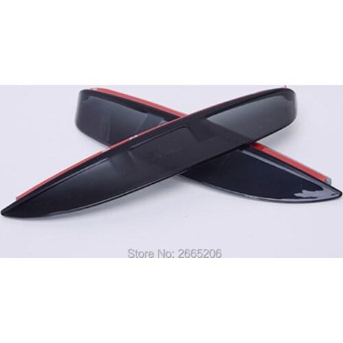 2pcs/lot Car styling Car Rear view Mirror sticker rain eyebrow Rain-proof Snow Protection for Mazda CX-5 CX5 car accessories