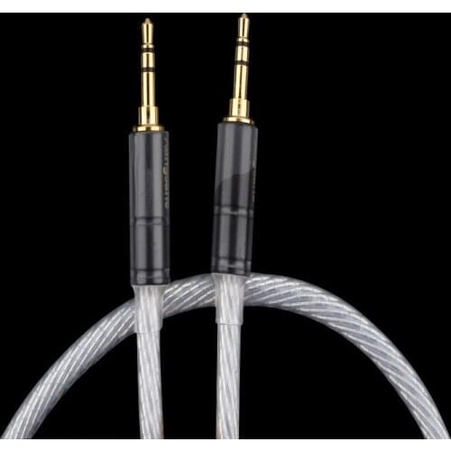 Nordost Bud MK2 micro space single crystal silver HIFI recording cable headphone cable AUX cable