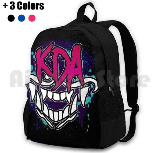 Kda Akali | Outdoor Hiking Backpack Riding Climbing Sports Bag Kda K D A Leauge Of Legends Kpop K Pop Ahri Akali Evelynn Kaisa