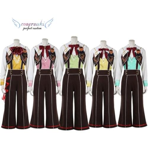 Ensemble Stars Pretty5 mission Arashi Narukami tomoe hiyori Himemiya Tori Cosplay Carnaval Costume Halloween Christmas Costume