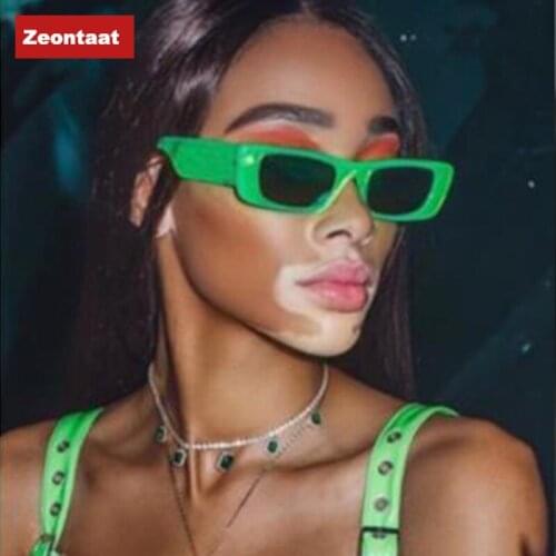 Fashion Small Rectangle Sunglasses Women Luxury Brand Vintage Square Sun Glasses For Men Retro Eyewear Lunettes De Soleil