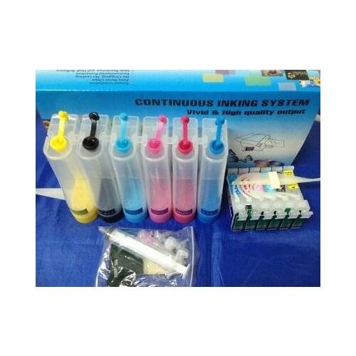 Non-OEM CISS Ink System T0791-T0796 For Eps 1400 1430 1500W P50 PX650 PX660 printer