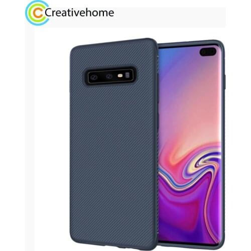 Lenuo Leshen Series Stripe Texture TPU Solid Color Case for Samsung Galaxy S10 / Samsung Galaxy S10 Plus / Samsung Galaxy S10 E