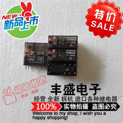Original new 100% XT424T30 genuine import power relay XT424T30-230VAC