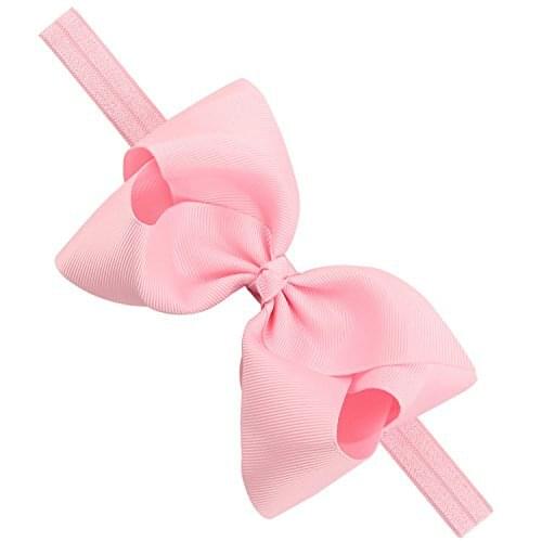 NEW 4.5Inch /6 Inch Grosgrain Ribbon Baby Headband Hair Bows Headband Baby Girls for Toddler of 27 Colour