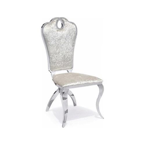 Manufacturers direct metal living room chair stainless steel dining chair contracted hotel wedding dining chair wholesale