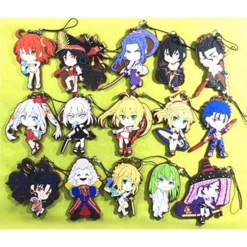 Fate FGO Fate Grand Order Gilgamesh Angra Mainyu Alter Keychain Keyring 8-21