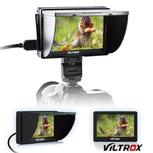 Viltrox DC-50 Clip-on Portable 5" TFT LCD Monitor with HDMI Video Input for Cameras & Camcorders