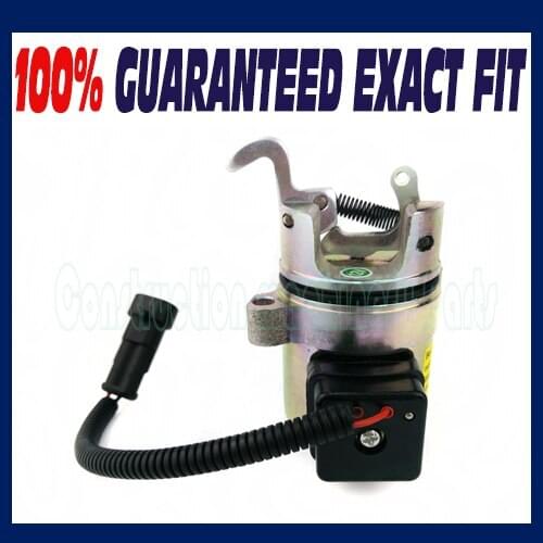 Replacement of Shut off Solenoid 12V Deutz Fuel Shutdown Device 0428 7583 0428-7583 04287583