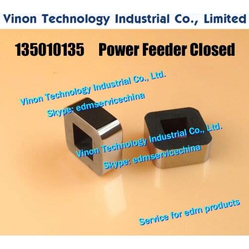 135010135 Power Feeder Closed (2 PCS PACK) for AgieCharmilles CUT200, CUT300 series edm machine. 135.010.135, 135-010-135, 23.06