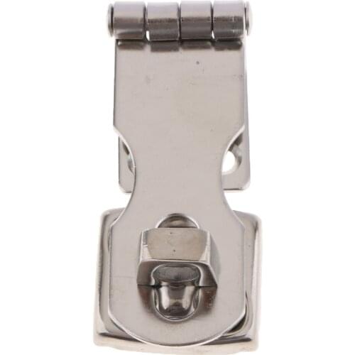 304 Stainless Steel Door Hasp Latch Safety Angle Locking Latch For Marine Hardware Boat Part