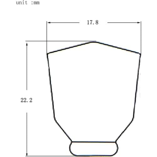 6 Pcs Retro Guitar Tuning Pegs Tuners Machine Heads Button Knobs Handle Cap