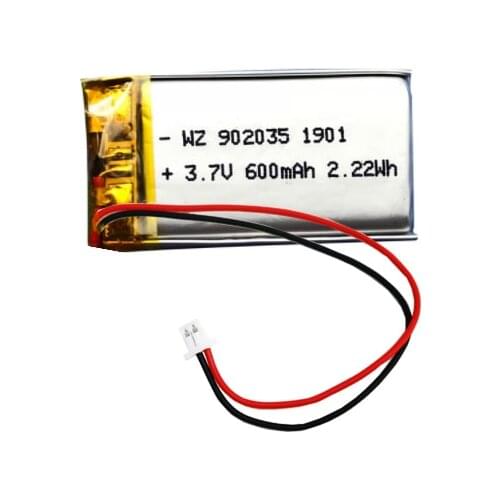 902035 3.7V glasses sterilization box beauty liquid injection instrument LED light polymer lithium battery