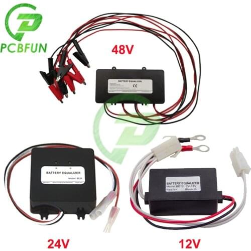 24V 48V 12V Solar System Battery Equalizer Battery Balancer Charger Controller For Gel Flood AGM Lead Acid Batteries Bank System