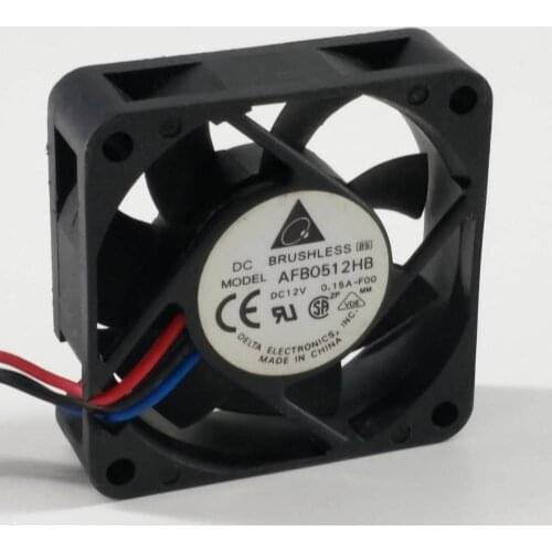 AFB0512HB New Delta / Delta Fan 5015 12V 0.17A 5CM / cm Cooling Fan