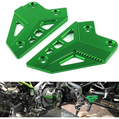 For KAWASAKI Z900 Z 900 2017 2018 Motorcycle Accessories Footrest Rear set Heel Plates Guard Protector