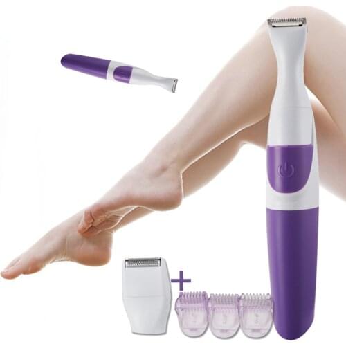 Dual Use Dry Wet Women Hair Removal Female Bikini Hair Trimmer Shaving Machine Women Shaver Razor Machine