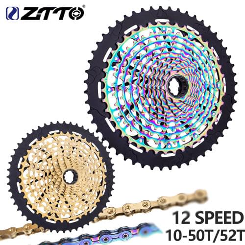 ZTTO MTB 12 Speed 10-50T Cassette Ultimate 12S 10-52T XD Cassette 378g ULT Sprocket Ultralight 12V 12s k7 For xd hub Eagle Gx