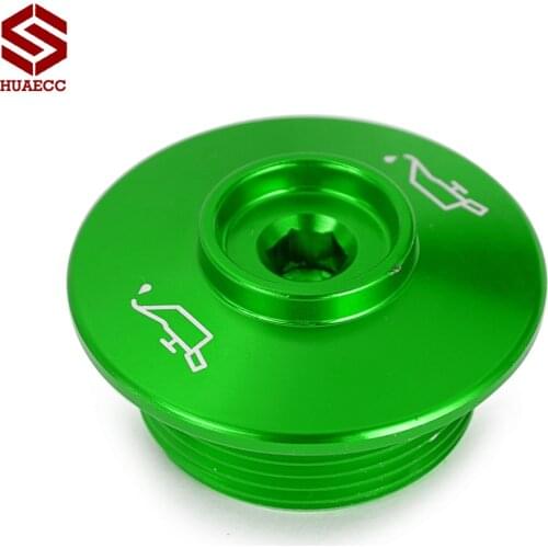 CNC Engine Oil Filler plug for Kawasaki GTR1400 NINJA 250R 300 H2 SX VERSYS X300 Z300 ZX6R 636 ZX10R ZX10RR ZZR1200 ZZR1400