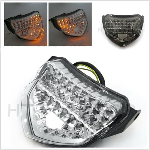Aftermarket Motorcycle Parts LED Tail Light for GSX-R GSXR 600 750 2004-2005 CLEAR