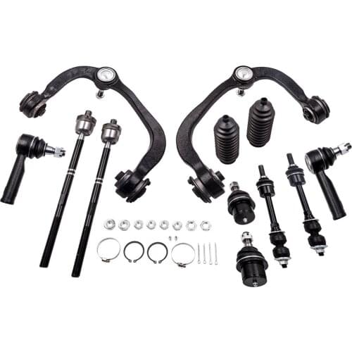 Brand New Front Upper Control Arm For Ford F-150 2005-2008 2WD w/ Ball Joint Tie Rod Ends Kit