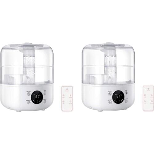 Ultrasonic Cool Mist Humidifier ,2.8L Air Humidifiers With Remote Control,Adjustable Mist,Auto Shut-Off For Home