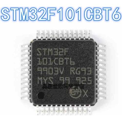 1PCS 100% new original authentic STM32F101CBT6 QFP-48 32F101CBT6 QFP48 microcontroller chip