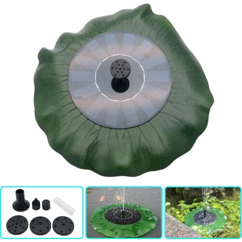180L/H Solar Powered Fountain Water Pump Floating Yards Pond Pool Fish Tank Bird For Caravan Camper Van Trailer Motorhome
