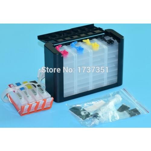 4 color for HP 564 Ciss ink system with Chip For HP 3070A B209a B210a 5510 5515 6510 B109a B109n B11