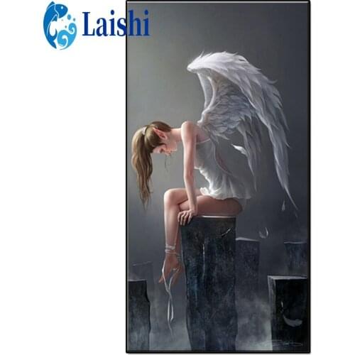 5D Diamond Painting Fantasy angel Full drill Mosaic Round Diamond Embroidery Cross Stitch Diamond Art Rhinestones Christmas
