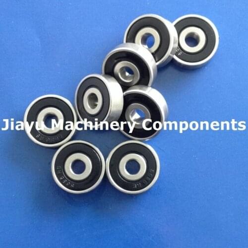 Free Shipping 50 PCS S636-2RS Bearings 6x22x7 Rubber Sealed Stainless Steel Ball Bearings S636 RS