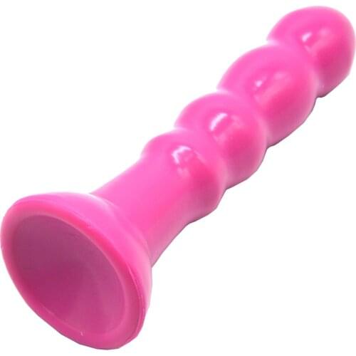 FAAK Unisex Silicone Big Anal Beads Womans G-Spot Stimulator Male Prostate Massage Anal Dildo Adult Products Sex Shop