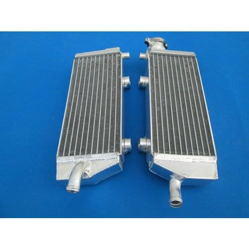 HOT SELLING L&R Aluminum Radiator For KTM 250/450/505 SX-F/SXF 250SXF 450SXF 505SXF 2007-2010 2007 2008 2009 2010
