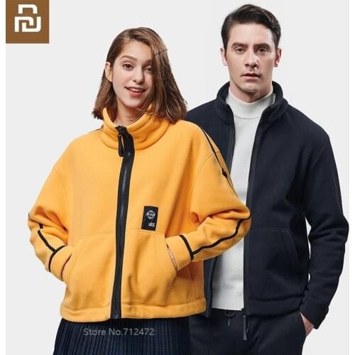 Youpin Men woman trend warm fleece jacket Outdoor Soft Shell Fleece Jacket Sportswear Sport Hiking Camping Skiing Trekking coat