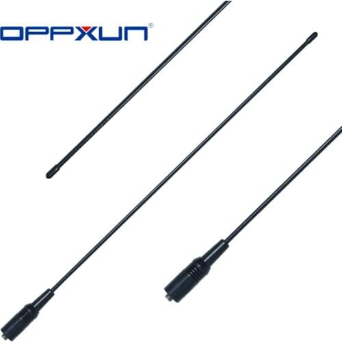 Na-771 SMA- F Female Dual Band Antenna VHF/UHF Signal Extend Amplifier Soft Antena for Baofeng UV-5R 82 BF-888S Walkie Talkie