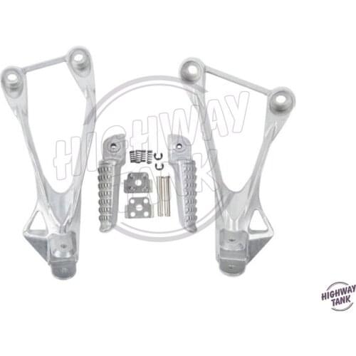 Motorcycle Rear Footrest Foot Peg Bracket Kit Motor Foot Rest Padal case for Kawasaki Ninja ZX6R ZX 6R 2005 2006 2007 2008