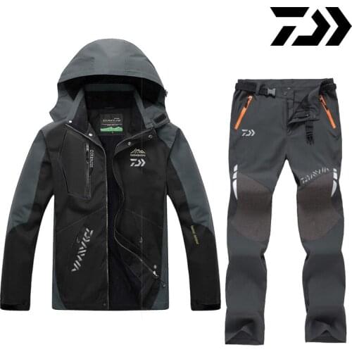 DAIWA Daiwa Fishing Clothes Outdoor Fishing Clothing Quick-drying Pants Mens Fishing Suit Breathable Sunscreen Fishing Jacket