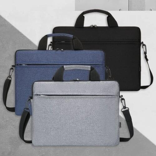 Shoulder Laptop Bag For Macbook Air 13 Case A2179 Pro 15 16 Computer Briefcase Bags 14 15.6 Inch Waterproof Handbag Unisex 2021
