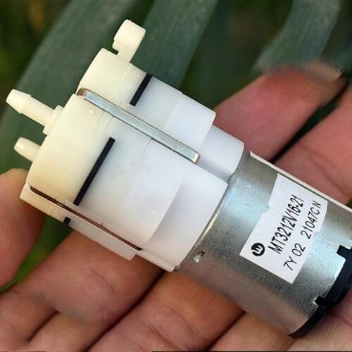 DC 5V-12V Micro Air Pump Big Air Volume 3.8L/min 100KPA Car Seat Air Pump Silent High Quality Aquarium Fish Tank Oxygen Pump