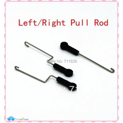 WLToys V922-8 Left Right Pull Rod Set / Behind Pull Rod accessories Spare Parts For WL V922 2.4G 6Ch Flybarless RC Helicopter