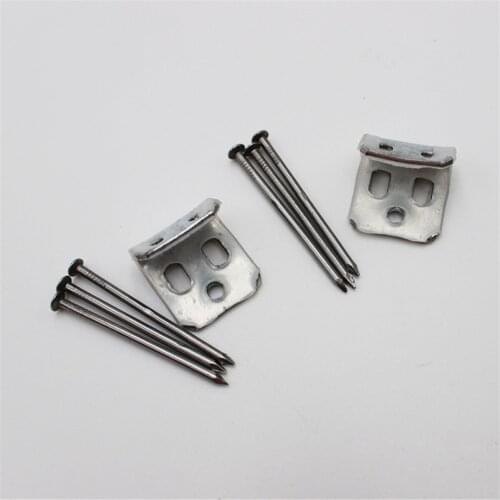 10/26 Pcs Sofa Repair Clips, Sofa Spring Repair Clips with 30/78 Pcs Sofa Repair Nails S Clips for Zig Zag Sofa Spring Repair