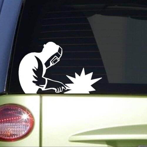 Creative Car Sticker Welder Accessories Vinyl PVC Motorcycle Waterproof Windshield Car Window Car Styling Decal