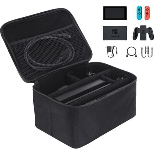 Carrying Case Hard Shell Accessories Pocket Hard EVA Protective Storage Case Cover Holder For Funda Game Console Nintend