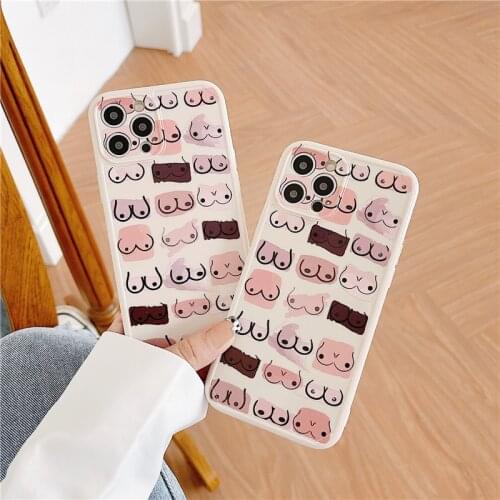 Funny Abstract Art Lines Fashion Phone case For iphone 12 mini 11 pro max xr xs max x SE2020 7 8 plus Matte soft IMD Cover Coque