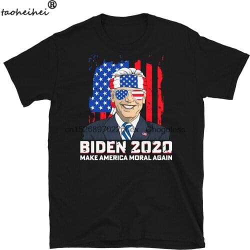 Joe Biden 2020 Election Make America Moral Again USA Tshirt Short-Sleeve Unisex T-Shirt
