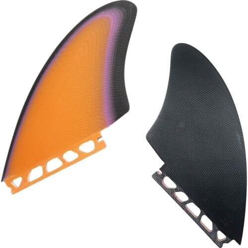 Colorful Twin Keel Front Future Surfboard Surf Fins For Surfing