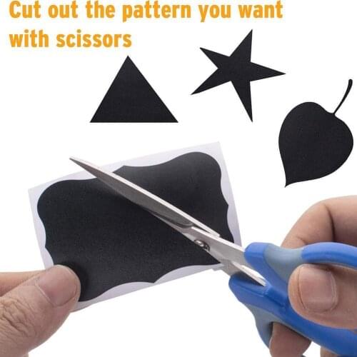 Kitchen Blackboard PVC Sticker Label Oil White Liquid Spice Label Spice Organizer Jar Salt Chalk Accessories Gadgets R9O0