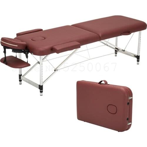 Multifunctional Folding Massage Bed Beauty Bed Household Massage Physical Therapy Bed Portable Hand-held Embroidery
