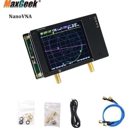 Upgraded 50K-3GHz NanoVNA Vector Network Analyzer Antenna Analyzer For Shortwave HF VHF UHF